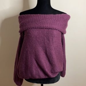 Fashion Nova Purple Sweater in M